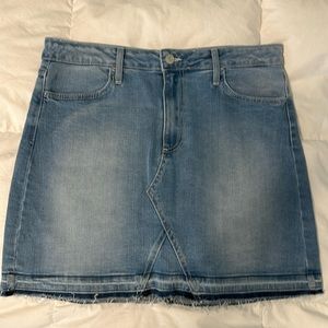 Just Black | Denim mini skirt. Large. Like new!!